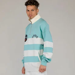 Grimey Sudadera Fire Route High Neck - Blue | Spring 23 Online