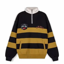 Grimey Sudadera Fire Route High Neck - Black | Spring 23 Online