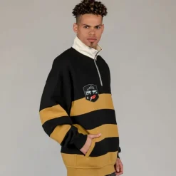 Grimey Sudadera Fire Route High Neck - Black | Spring 23 Online
