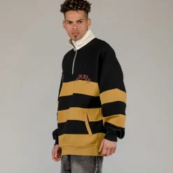 Grimey Sudadera Fire Route High Neck - Black | Spring 23 Online