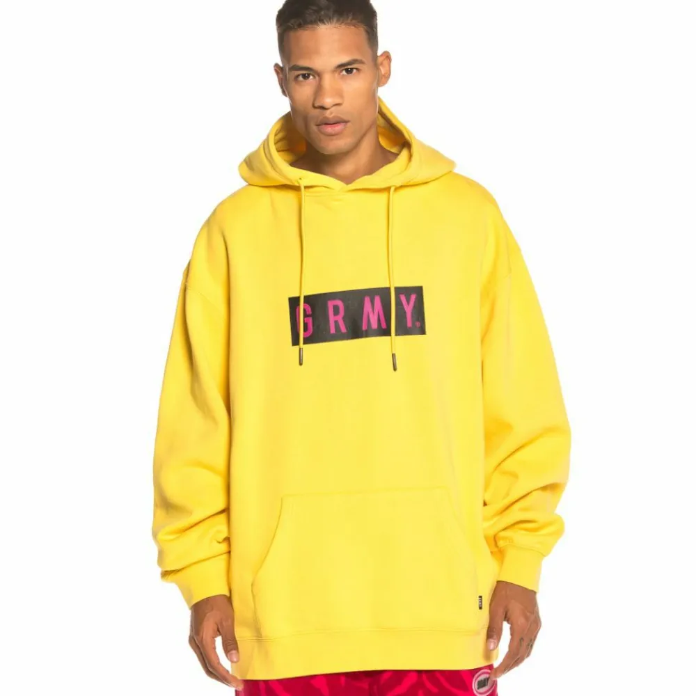 Grimey Sudadera Flying Saucer Hoodie Fw19 Yellow Shop