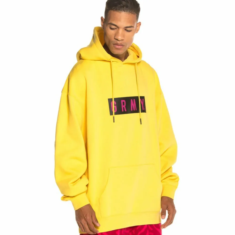 Grimey Sudadera Flying Saucer Hoodie Fw19 Yellow Shop