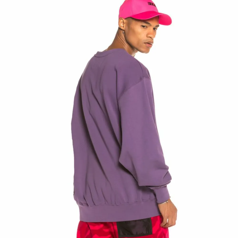 Grimey Sudadera Flying Saucer Crewneck Fw19 Purple Fashion