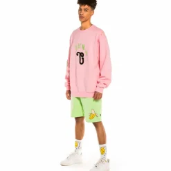 Grimey Sudadera "Jungle Punch" Crewneck - Pink | Spring 22 Fashion