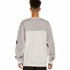 Grimey Sudadera "Jungle Punch" Bicolor Crewneck - Sport Grey | Spring 22 Clearance