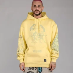 Grimey Sudadera Lost Boys Hoodie - Yellow | Winter 22 Cheap