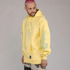 Grimey Sudadera Lost Boys Hoodie - Yellow | Winter 22 Cheap