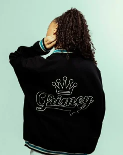 Grimey Sudadera Madrid Fleece Button Heavyweight - Black | Fw23 Best Sale