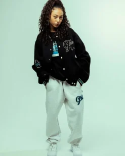 Grimey Sudadera Madrid Fleece Button Heavyweight - Black | Fw23 Best Sale