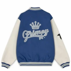 Grimey Sudadera Madrid Fleece Button Heavyweight - Navy | Fw23 Clearance