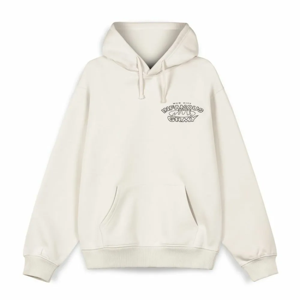 Grimey Sudadera Madrid The Connoisseur Heavyweight - White | Fw23 Store