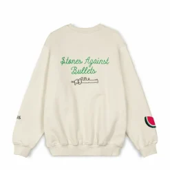 Grimey Sudadera Nablus Vintage - White | Fw23 Outlet
