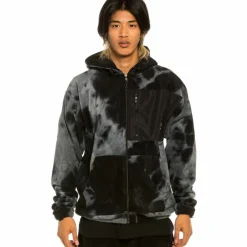 Grimey Sudadera Polar Space Lady Hoodie - Bleached Black | Winter 21 Flash Sale