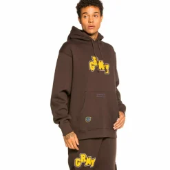 Grimey Sudadera "Singgang Junction" Hoodie - Brown | Fall 21 Best Sale