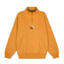 Grimey Sudadera "Snipes X True Roots" High Neck - Orange | Fall 22 Store