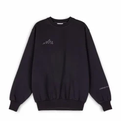 Grimey Sudadera "Snow Fox" Crewneck - Black | Winter 22 Store