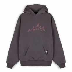 Grimey Sudadera "Snow Fox" Hoodie - Anthracite | Winter 22 Outlet