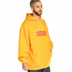 Grimey Sudadera Steez Hoodie Fw20 Orange Discount