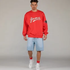 Grimey Sudadera The Clout Grmy Vintage - Red | Spring 23 Cheap
