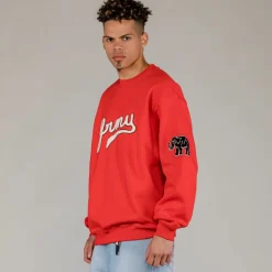 Grimey Sudadera The Clout Grmy Vintage - Red | Spring 23 Cheap