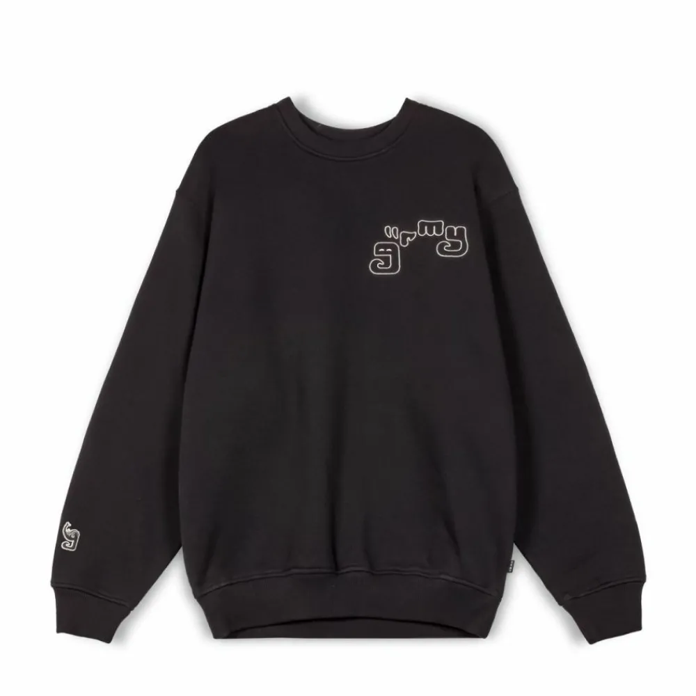 Grimey Sudadera Tusker Temple Vintage - Black | Fw23 Shop