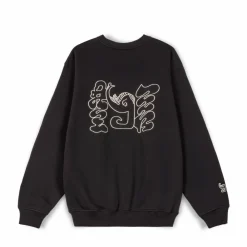 Grimey Sudadera Tusker Temple Vintage - Black | Fw23 Shop