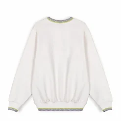 Grimey Sudadera Ufollow - White | Spring 23 Clearance