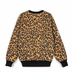 Grimey Sudadera "Westbound" All Over Print Crewneck - Leopard | Fall 22 Flash Sale