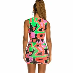 Grimey Top De Chica Strange Fruit All Over Print - Multicolor | Spring 21 Shop