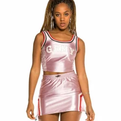 Grimey Top De Chica "The Loot" - Pink | Spring 21 Online