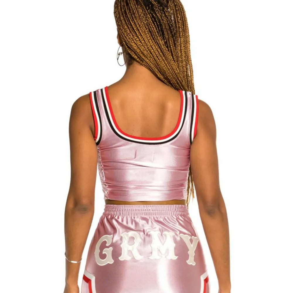 Grimey Top De Chica "The Loot" - Pink | Spring 21 Online