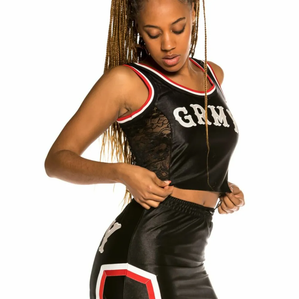 Grimey Top De Chica "The Loot" - Black | Spring 21 Store