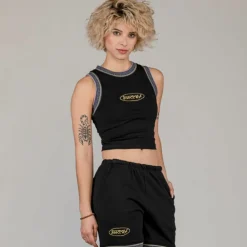 Grimey Top Ufollow Girl - Black | Spring 23 Best