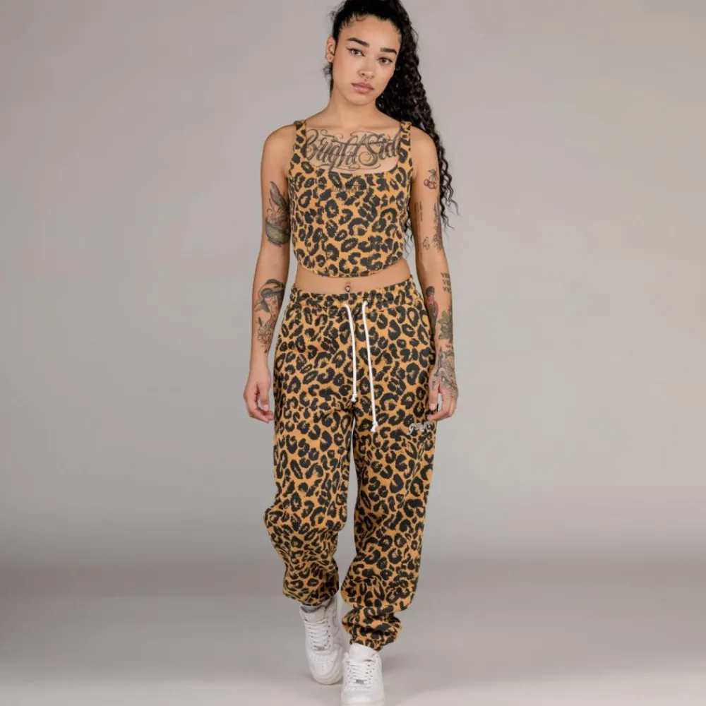 Grimey Top "Westbound Girl Tank Top" - Leopard | Fall 22 Sale