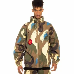 Grimey Track Jacket Glorified - Camo | Spring 22 New