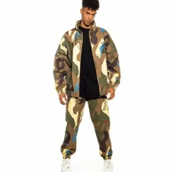 Grimey Track Jacket Glorified - Camo | Spring 22 New