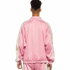 Grimey Track Jacket Jungle Punch - Pink | Spring 22 Store