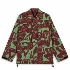 Grimey Track Jacket "Lust Mantra" - Green| Fall 22 New
