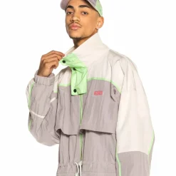 Grimey Track Jacket Rope A Dope Ss20 Grey New