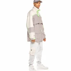 Grimey Track Jacket Rope A Dope Ss20 Grey New