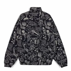 Grimey Track Jacket The Toughest Black | Spring 23 Sale